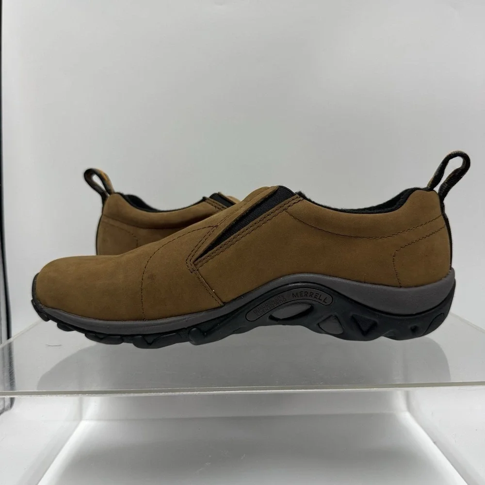 Merrell Nubuck Jungle Moc Brown J60832Z Slip On Shoes Men's Size 9